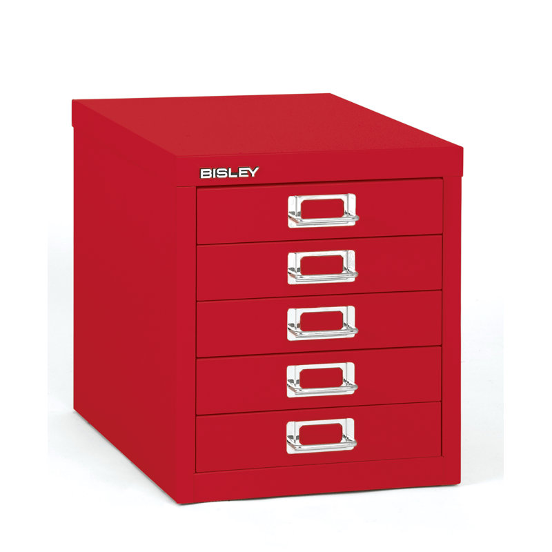 Bisley 11'' Wide 5 Drawer Mobile Steel File & Reviews Wayfair
